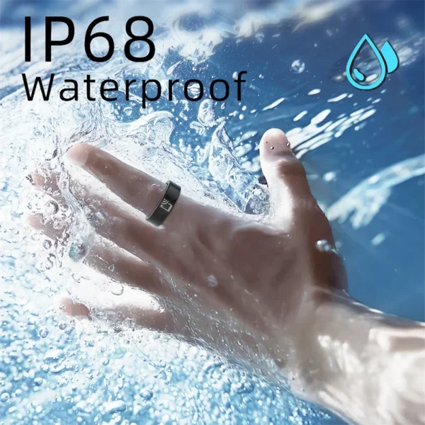 Yini R10 Smart Couple Ring with AuraSync – Wellness & Connection in One - Image 3