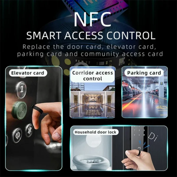 Yini R10 Smart Couple Ring with AuraSync – Wellness & Connection in One - Image 4