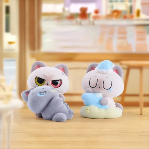 New Emotionally Stable Little Siam Second Wave Plush Blind Box Cute Cat Doll Desktop Ornament Surprise Birthday Gift Wholesale - Image 4
